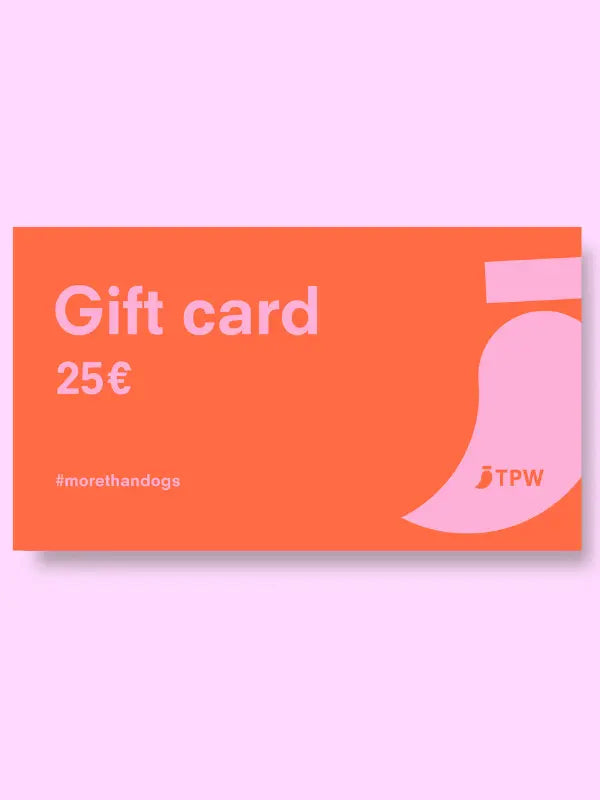 Our 25€ Gift Card for dogs