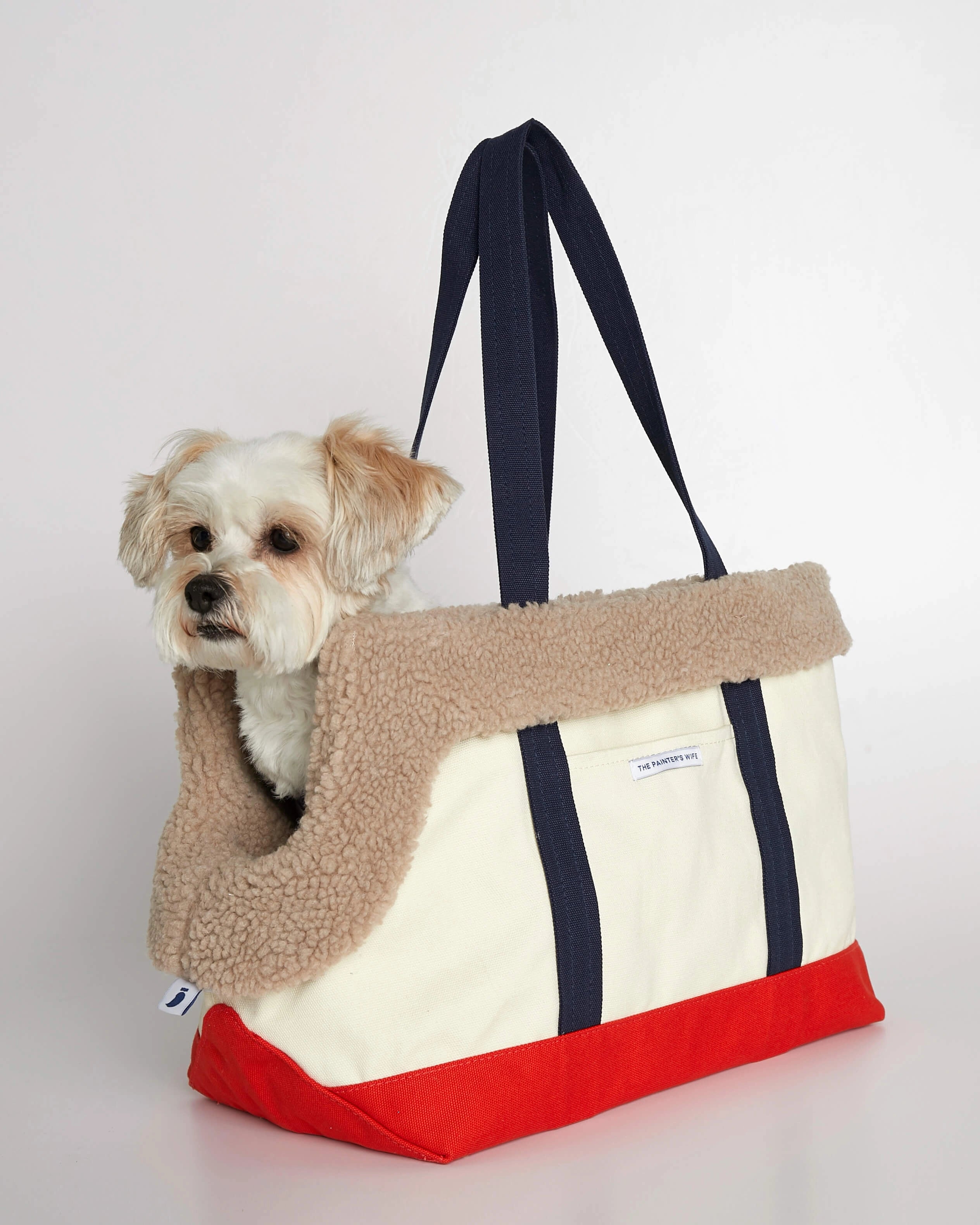 Nat Tote Dog Carrier: Champagne
