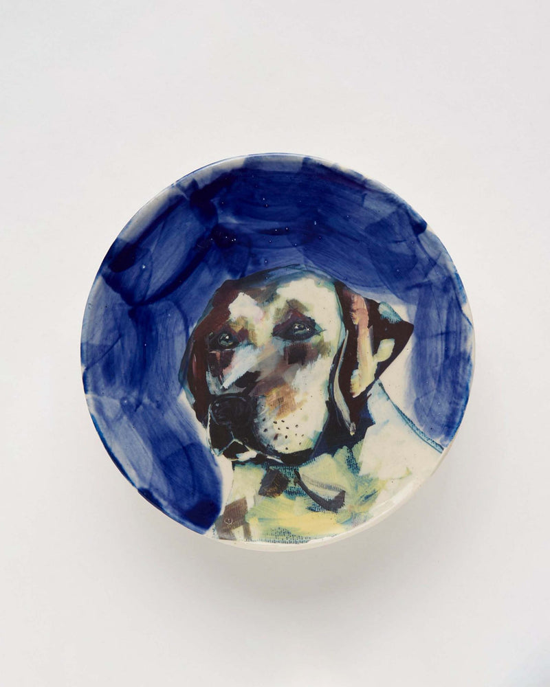 Labrador  Golden Retriever handmade dog plate