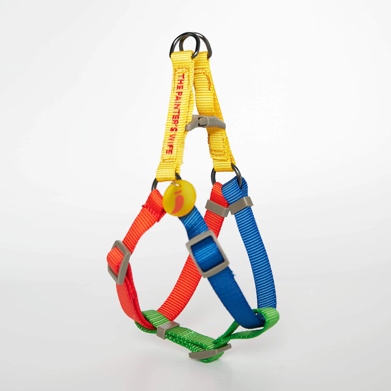 Sonia Yellow & Red Dog Harness